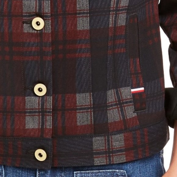Tommy Hilfiger Plaid Trucker Jacket - Picture 7 of 15